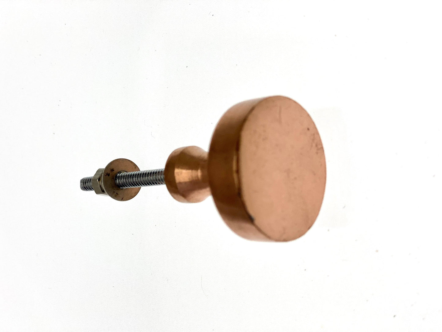 Mosaic Pattern Knob - Smooth Copper 40mm