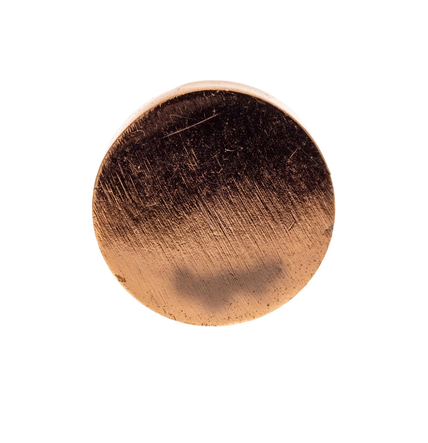 Mosaic Pattern Knob - Smooth Copper 40mm